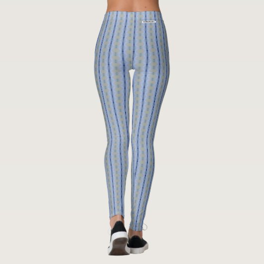 HAMbWG - Leggings de compression - Périwinkle Deco (Dos)