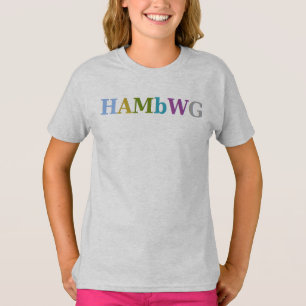 HAMbWG Logo - 9 kleuren - Football van meisjes Shi T-shirt