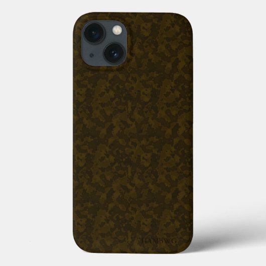 HAMbWG-mobiele telefoondraagtas - bruin camouflage Case-Mate iPhone Case (Achterkant)