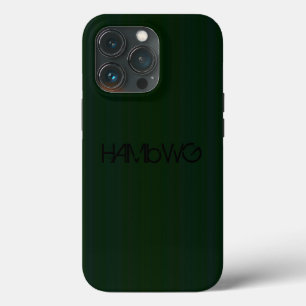 HAMbWG - Mobiele telefoonkasten - Leaf Green iPhone 13 Pro Hoesje