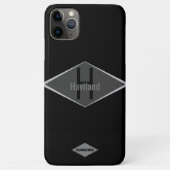 HAMbWG Monogram Aangepaste kleur Case-Mate iPhone Case (Achterkant)