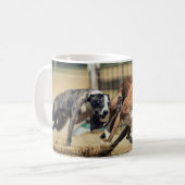 HAMbWG - Mug de café - Course de chien (Devant gauche)