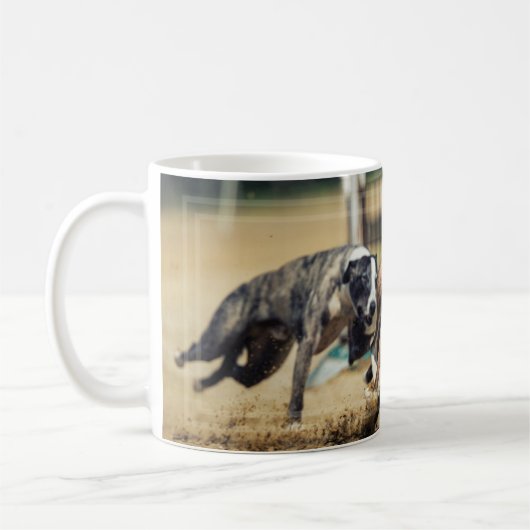 HAMbWG - Mug de café - Course de chien (Gauche)