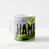 HAMbWG - Mug de café - Fer avec logo (Devant gauche)