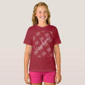 HAMbWG - Nom de l'Arrière - plan chargé T-shirt (Devant entier)