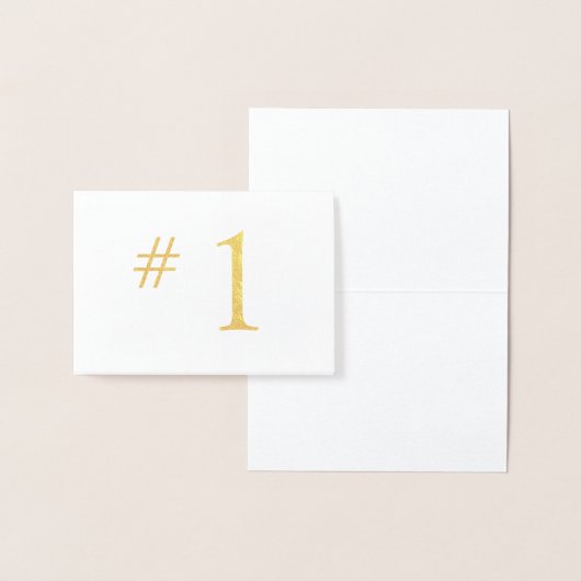 HAMbWG - Numéro de table dans Foil (Affichage)