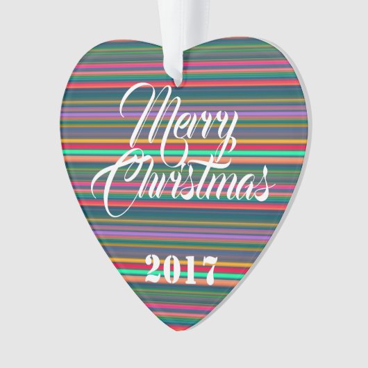 HAMbWG - Ornement cardiaque - Néon (devant)