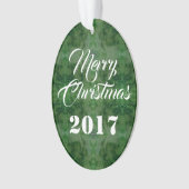 HAMbWG - Ornement ovale - Émeraude (devant)