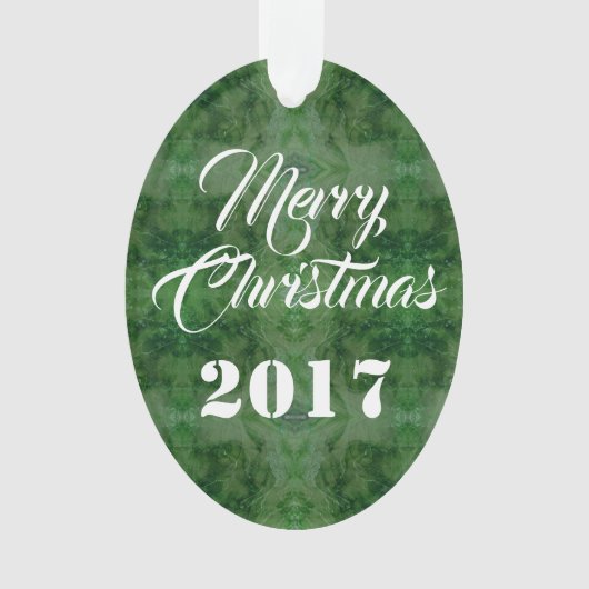 HAMbWG - Ovaal Ornament - Emerald (voorkant)