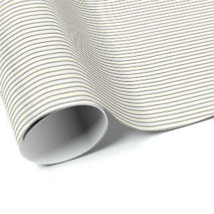 HAMbWG-pakpapier - Wh/crème/Blk Stripe Cadeaupapier