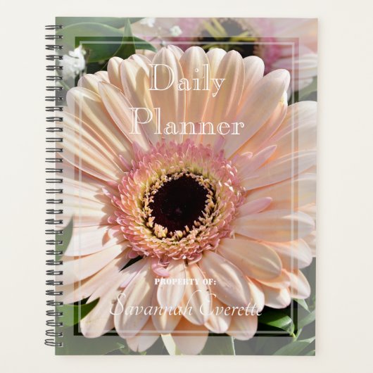 HAMbWG - Photo Daily Planner - Gerber Daisy (Devant)