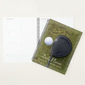 HAMbWG - Photo Daily Planner - Golf Club & Ball (Devant avec enveloppe)