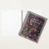 HAMbWG - Photo Daily Planner - Plum (Devant avec enveloppe)