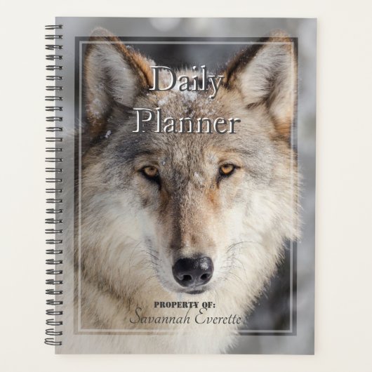 HAMbWG - Photo Daily Planner - Wolf (Devant)