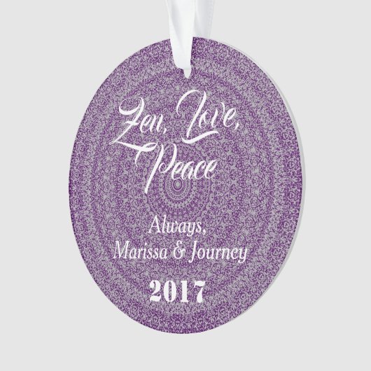 HAMbWG - Photo Mandala Theme Ornament (devant)