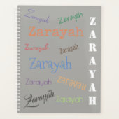 HAMbWG - Planificateur quotidien - Votre nom (Devant)