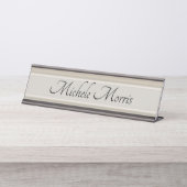 HAMbWG - Plaque de bureau - Crème (Devant)