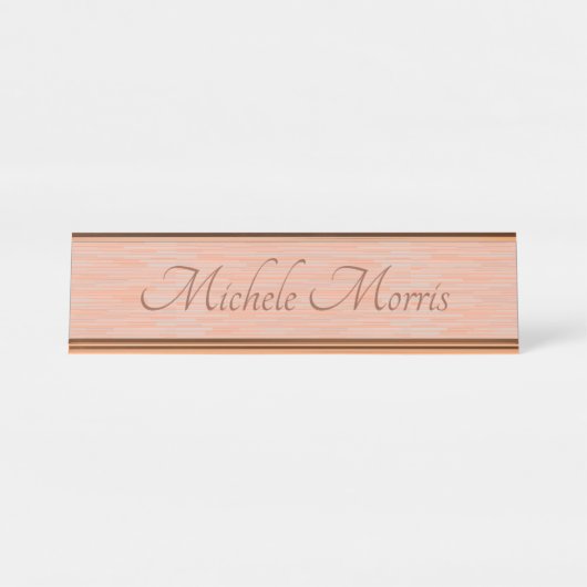 HAMbWG - Plaque de nom du bureau - Dégradé 2 (Devant)