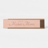 HAMbWG - Plaque de nom du bureau - Dégradé 2 (Devant)