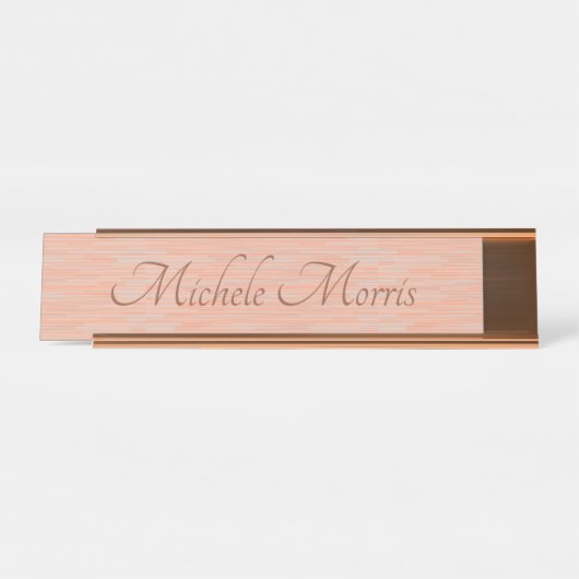 HAMbWG - Plaque de nom du bureau - Dégradé 2 (Devant)