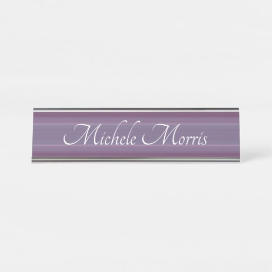 HAMbWG - Plaque de nom du bureau - Dégradé de la p (Devant)