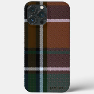 HAMbWG Robuuste Xtreme-telefoondraagtas - bruin sp iPhone 13 Pro Max Hoesje