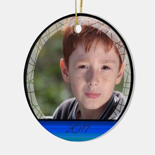 HAMbWG - Rond Ornament - Royal Blue (Links)