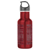 HAMbWG Rood/Rode waterfles (18 oz) (Achterkant)