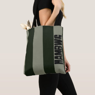 HAMbWG - Sac cabas - Vert militaire HAMbWG Logo