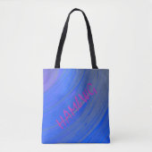 HAMbWG - Sac fourre-tout - Flèche violette bleue H (Devant)