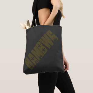 HAMbWG - Sac fourre-tout - Inverse noir/olive