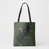 HAMbWG - Sac fourre-tout - Reverse vert noir/feuil (Devant)