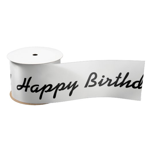 HAMbWG - Satin Ribbon - Happy Birthday Lint (Spoel)