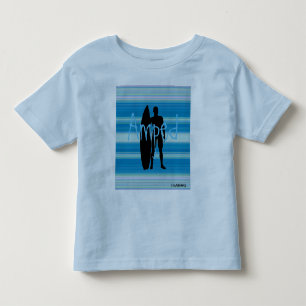 HAMbWG - Shirt voor kinderen T - Blauwe gradiënten