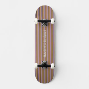 HAMbWG - Skateboard - Violet Gold Color Art Déco