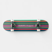 HAMbWG - Skateboards - briljante stripes (Horizontaal)