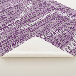 HAMbWG - Softest Fleece - Jouw naam! Sherpa Deken