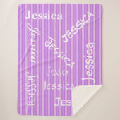 HAMbWG - Softest Fleece - Jouw naam! Sherpa Deken (Voorkant)