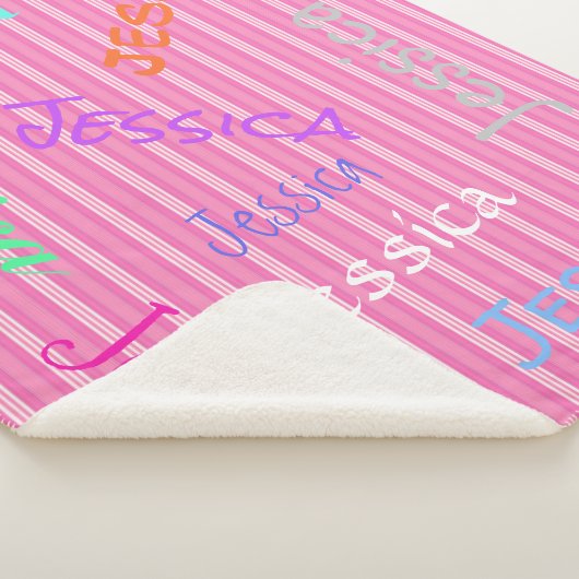 HAMbWG - Softest Fleece - Jouw naam! Sherpa Deken (3/4)