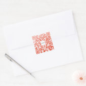 HAMbWG - Stickers - Logo Red QR (Enveloppe)
