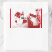 HAMbWG - Stickers - Skate Boarders Resting - Red (Sac)