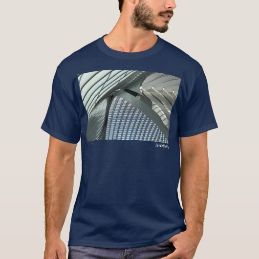 HAMbWG - T-shirt - Arcs blancs d'architecture (Devant)