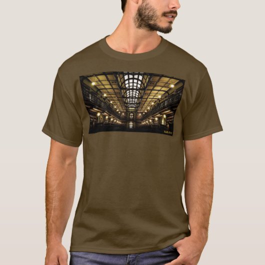 HAMbWG - T-Shirt - Bibliothèque d'architecture Lg (Devant)