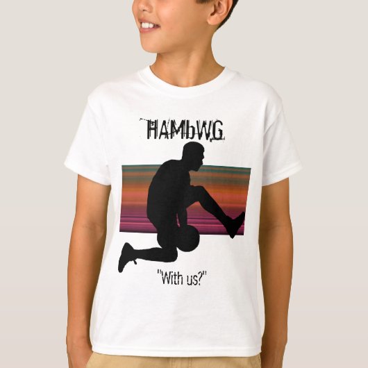 HAMbWG - T Shirt of Sweatshirt - Basketball Player (Voorkant)