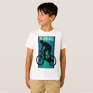 HAMbWG - T-shirt pour enfants - Aqua Bike Rider