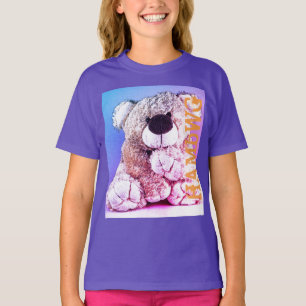 HAMbWG - T-shirt pour enfants - Ours en peluche
