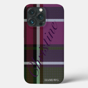 HAMbWG Tough Xtreme Phone Case - Blauwgroen Plum P