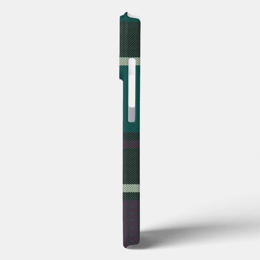 HAMbWG Tough Xtreme Phone Case - Blauwgroen Plum P (Achterkant / Links)