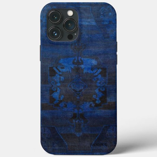 HAMbWG Tough Xtreme Phone Case Indigo (Achterkant)