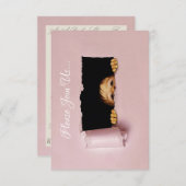 HAMbWG - Uitnodiging - Baby Peek-A-Boo (Voorkant / Achterkant)